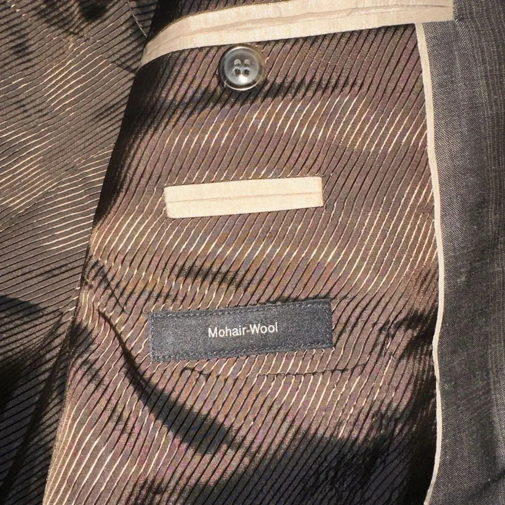 Stunning Hugo Boss Suit made from Mohair Wool